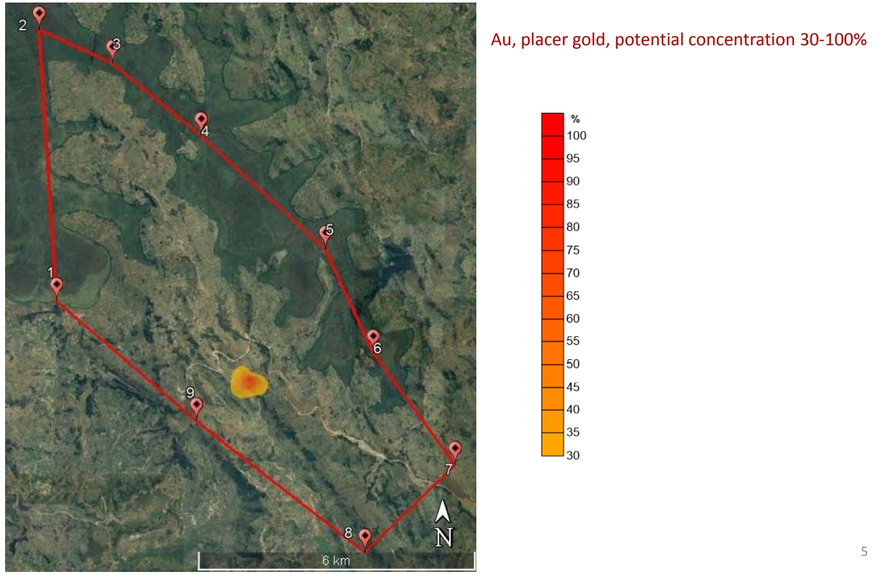 2D Model for Gold Deposits